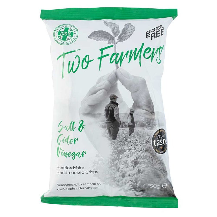 Two Farmers Salt & Vinegar Crisps 150g