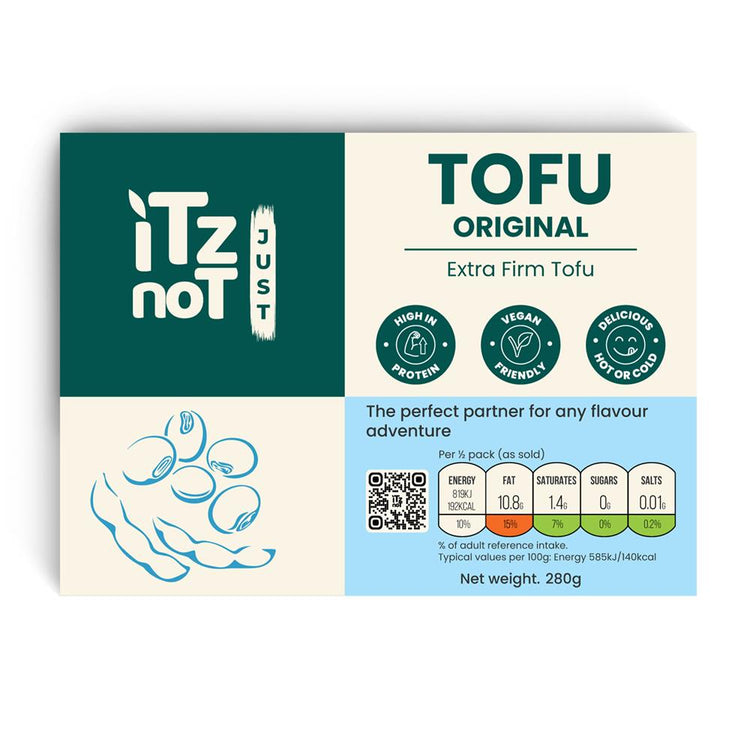 ITZ NOT Just TOFU Original Tofu 280g - Kindly of Brighton