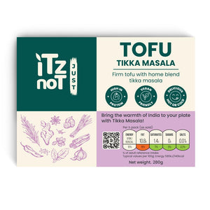 ITZ NOT Just TOFU Tikka Masala Tofu 280g - Kindly of Brighton