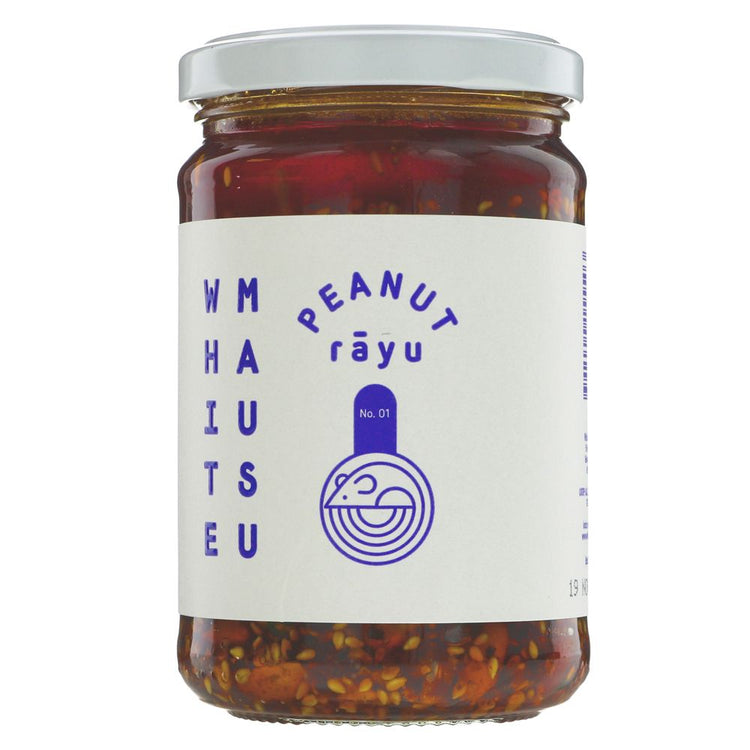 White Mausu Peanut Rayu 240g