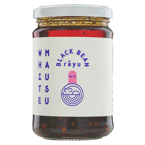 White Mausu Black Bean Rayu 240g