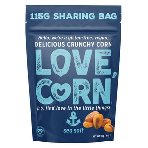 Sea Salt Corn Snack 115g - Kindly of Brighton