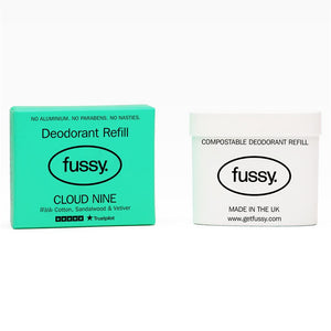Fussy Natural Deodorant Refill Cloud Nine 40g - Kindly of Brighton