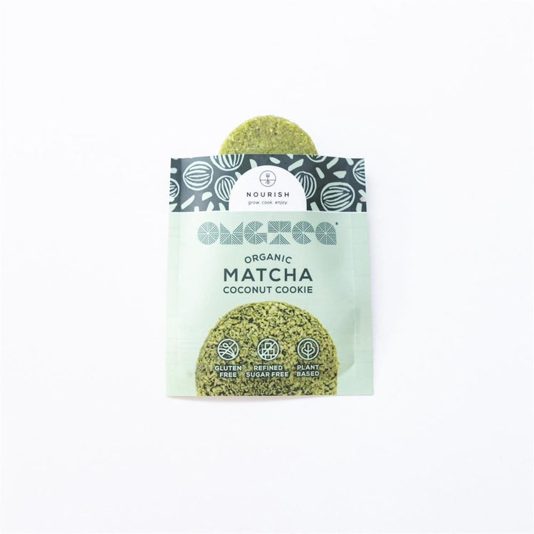 Nourish Organic Matcha Coconut Cookie 20g