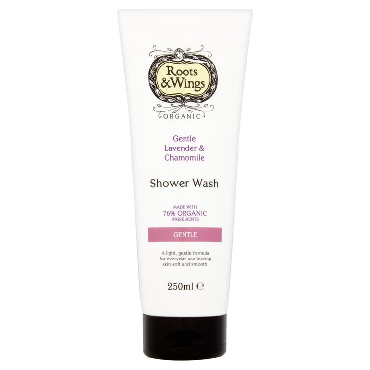 Organic Lavender & Chamomile Shower Wash 250ml - Kindly of Brighton