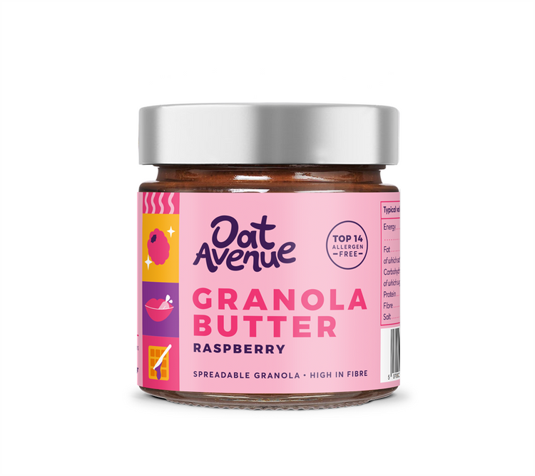 Oat Avenue Original Raspberry Butter 180g