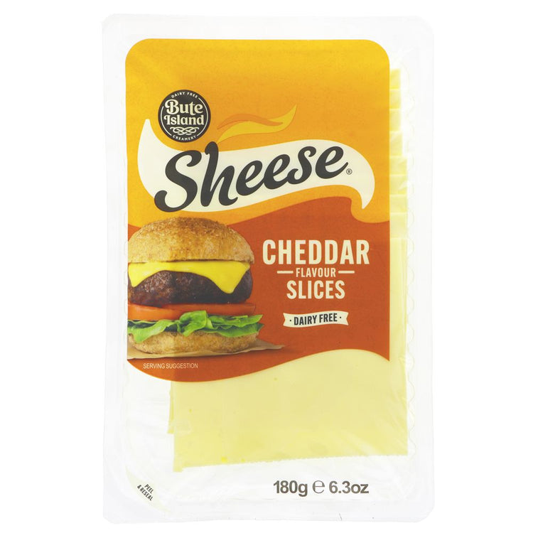 Cheddar Style Cheese Slices 180g