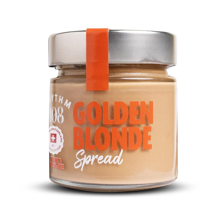 Rhythm 108 Organic Swiss Golden Blonde Spread 250g - Kindly of Brighton