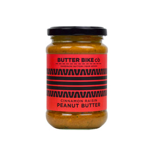 Butter Bike Co Cinnamon Raisin Peanut Butter 285g - Kindly of Brighton