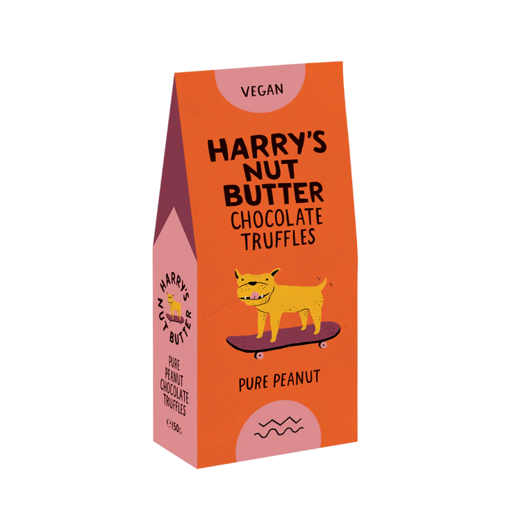 Harrys Nut Butter Pure Peanut Chocolate Truffles 125g - Kindly of Brighton