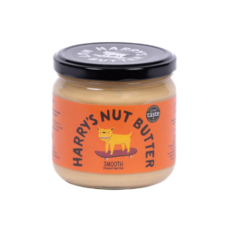 Harrys Nut Butter Smooth Peanut Nut Butter 330g - Kindly of Brighton
