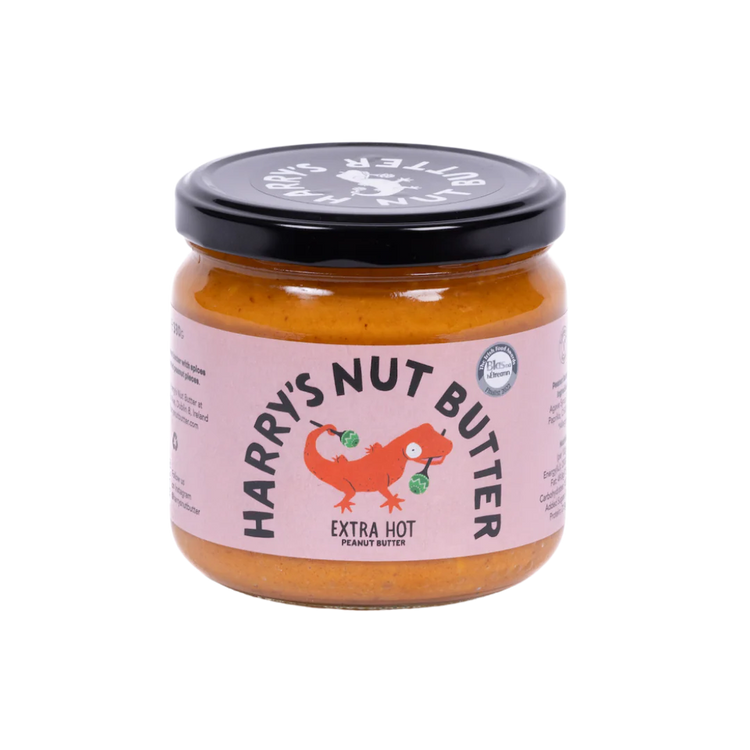 Harrys Nut Butter Extra Hot Nut Butter 330g - Kindly of Brighton