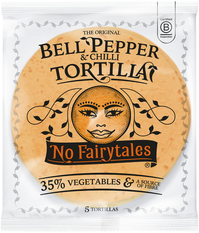 No Fairytales Bell Pepper Wrap 200g