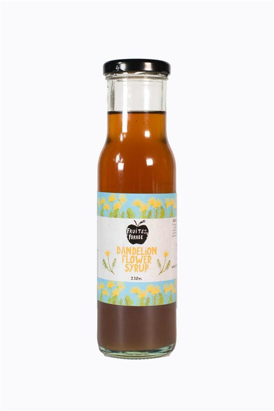 Dandelion Flower Syrup - Vegan Honey Alternative 230ml - Kindly of Brighton