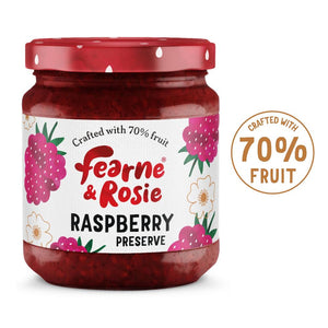 Fearne & Rosie Raspberry Jam 70% Fruit 310g - Kindly of Brighton