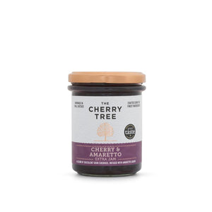 The Cherry Tree Cherry & Amaretto Extra Jam 225g - Kindly of Brighton