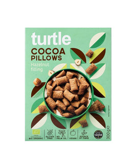 Turtle Cocoa Pillows with Hazelnut Filling 300g Organic & GF - Kindly of Brighton