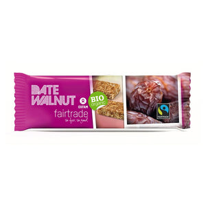 OXFAM FAIR TRADE - ORGANIC Date-Walnut Bar 40g - Kindly of Brighton