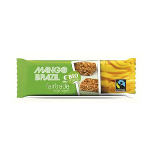 OXFAM FAIR TRADE - ORGANIC Mango-Brazil Nut Bar 40g - Kindly of Brighton