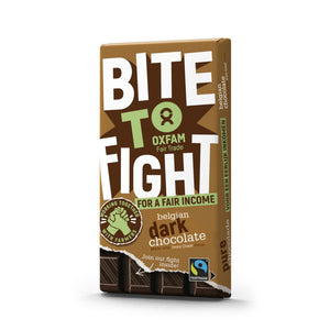 Oxfam BITE TO FIGHT Dark Chocolate Bar 180g - Kindly of Brighton