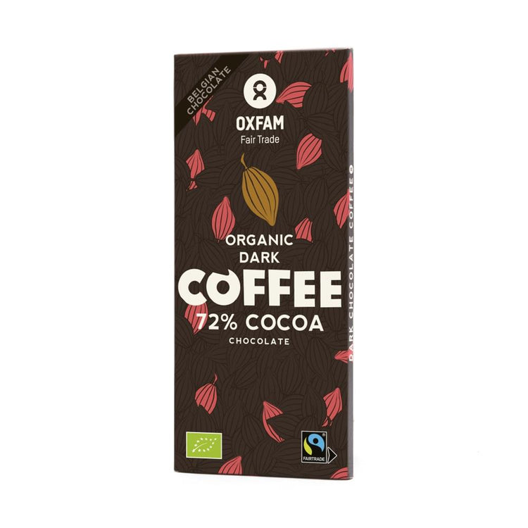 Oxfam Fair Trade - ORGANIC Dark Chocolate Coffee 100g - Kindly of Brighton