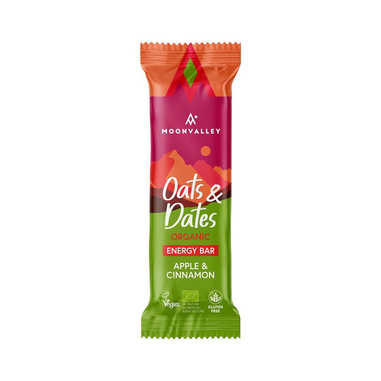Organic Gluten-free Energy Bar Apple & Cinnamon 50g - Kindly of Brighton