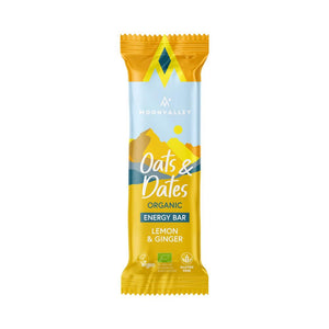 Organic Gluten-free Energy Bar Lemon & Ginger 50g - Kindly of Brighton