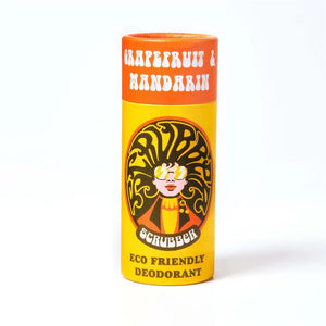 Scrubber grapefruit & mandarin eco-friendly natural deodorant - Kindly of Brighton