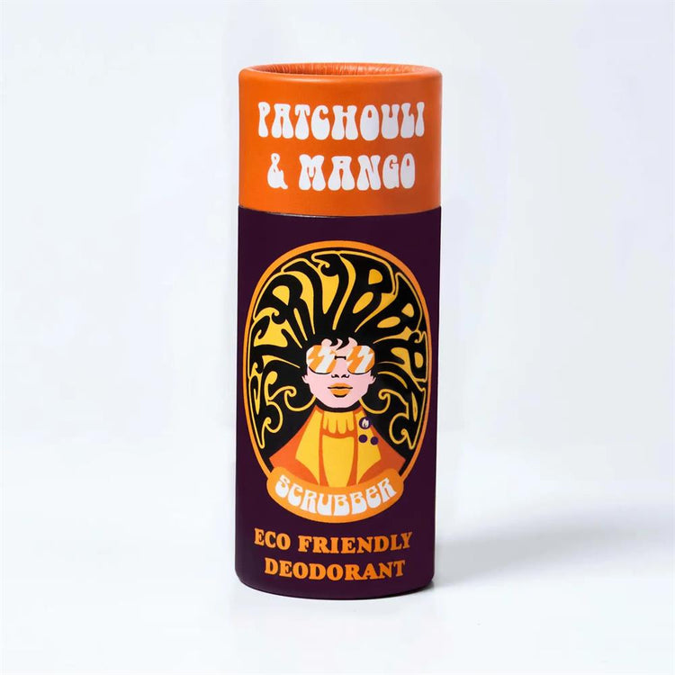 Scrubber Patchouli & Mango Eco-friendly Natural Deodorant - Kindly of Brighton