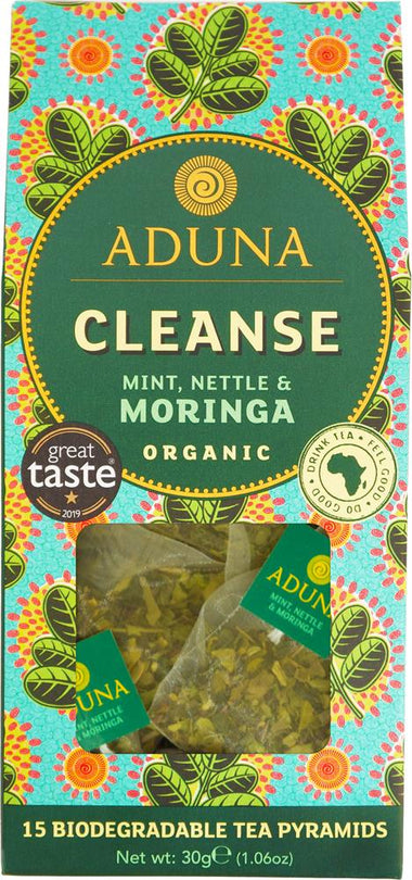 Aduna Cleanse Super-Tea - Mint Nettle & Moringa