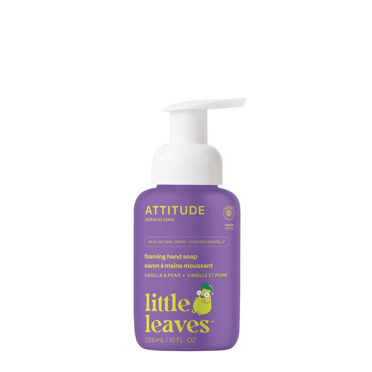 Little Leaves - Foaming Hand Soap - Vanilla and Pear 295ml - Kindly of Brighton
