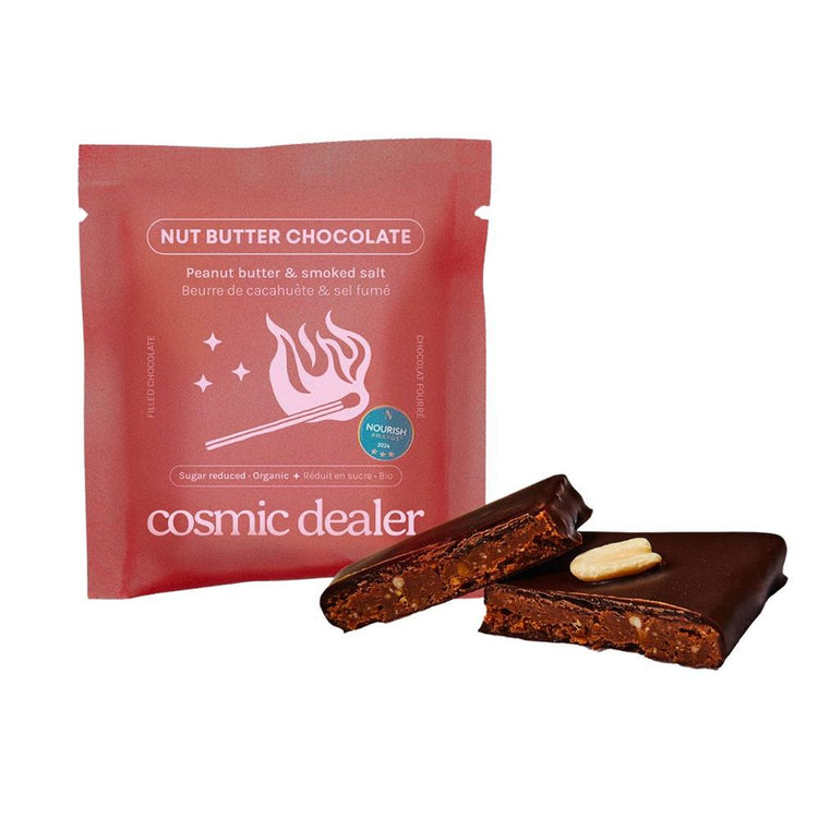 Peanut Butter & Salt Chocolate Bite Organic Sugar Reduced 20g - Kindly of Brighton