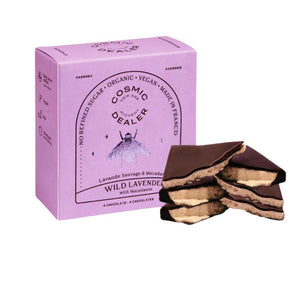 Mini Chocolate Box Lavender Macadamia - Box of 4 Bites 80g - Kindly of Brighton