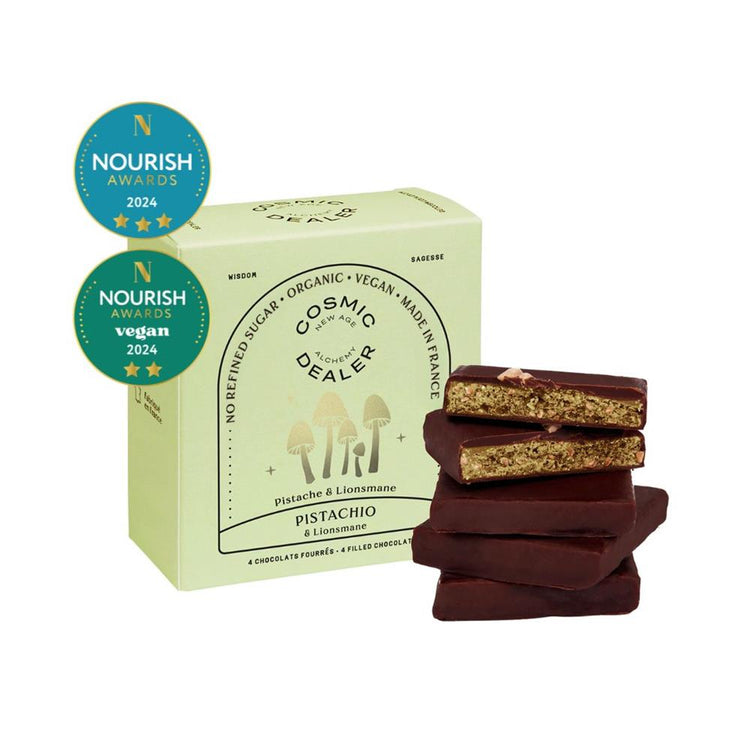 Mini Chocolate Box Pistachio Nut Butter - Box of 4 Bites 80g - Kindly of Brighton