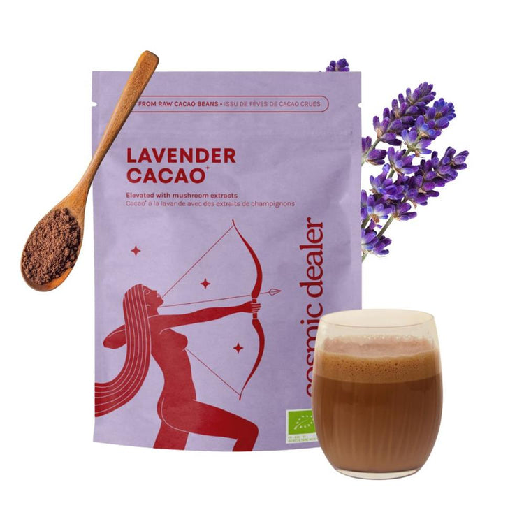 Cacao Lavender - Lavender Drinking Chocolate Reishi 120g