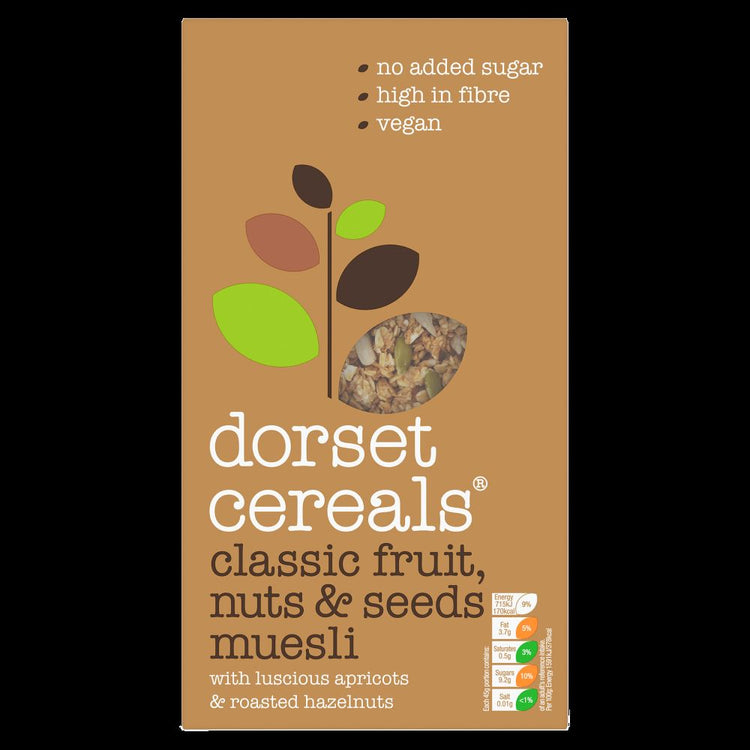 Dorset Classic Muesli Fruit Nut & Seeds 600g - Kindly of Brighton