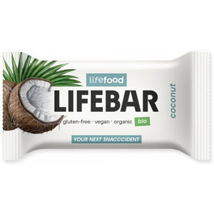 LifeFood Organic Lifebar Coconut 25g