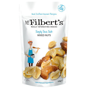 Mr Filberts Simply Sea Salt Mixed Nuts 100g - Kindly of Brighton