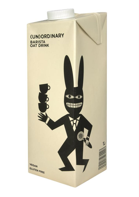 UnOrdinary Gluten Free Barista Oat Drink 1L 100% British vegan - Kindly of Brighton