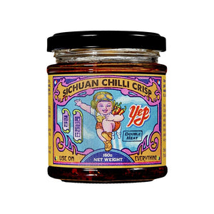 Yep Kitchen Sichuan Chilli Crisp Double Heat 160g - Kindly of Brighton