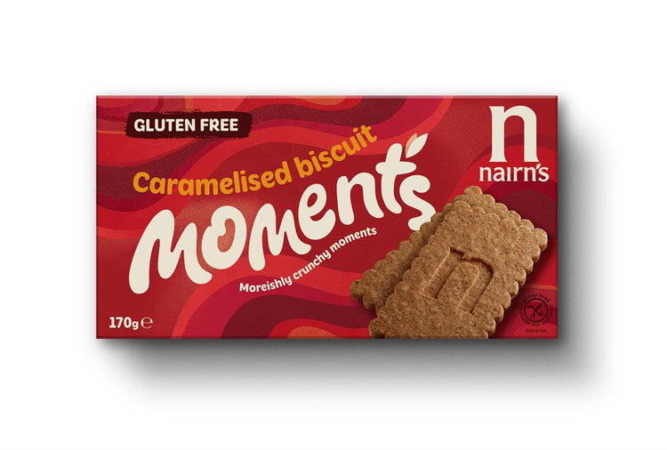 Nairns Gluten Free Caramelised Biscuit Moments 170g