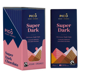 Pico Super Dark Chocolate 80g