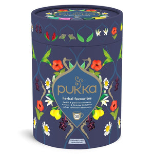 Organic Pukka Herbal Favourites Collection 30 Sachets - Kindly of Brighton