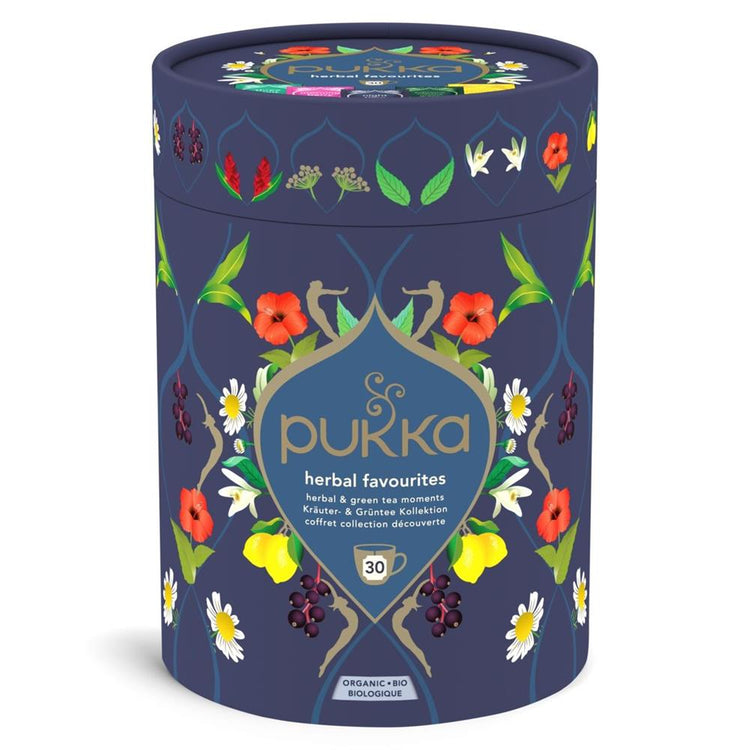 Organic Pukka Herbal Favourites Collection 30 Sachets - Kindly of Brighton