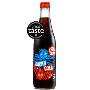 Karma Cola Carbonated Cola Drink 330Ml - Sustainable Vegan Groceries Brighton