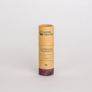 Lavender & Grapefruit Lip Balm - Sustainable Vegan Groceries Brighton