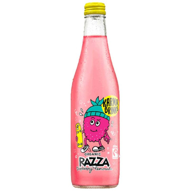 Karma Cola Razza Raspberry Drink 330Ml - Sustainable Vegan Groceries Brighton