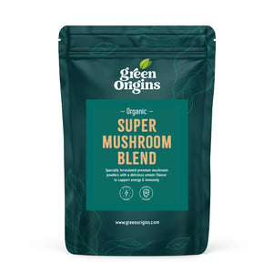Green Origins Super Mushroom Blend 100G - Sustainable Vegan Groceries Brighton