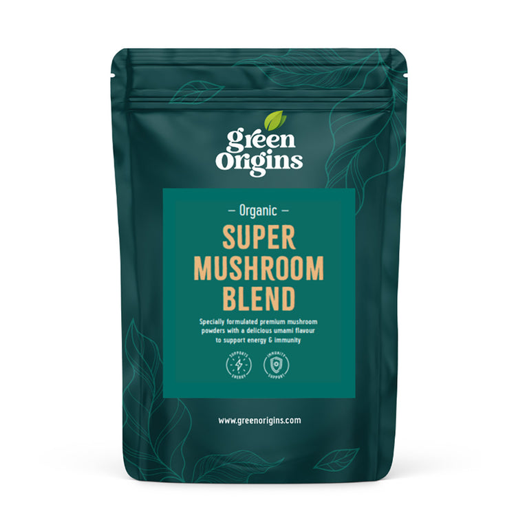 Green Origins Super Mushroom Blend 100G - Sustainable Vegan Groceries Brighton