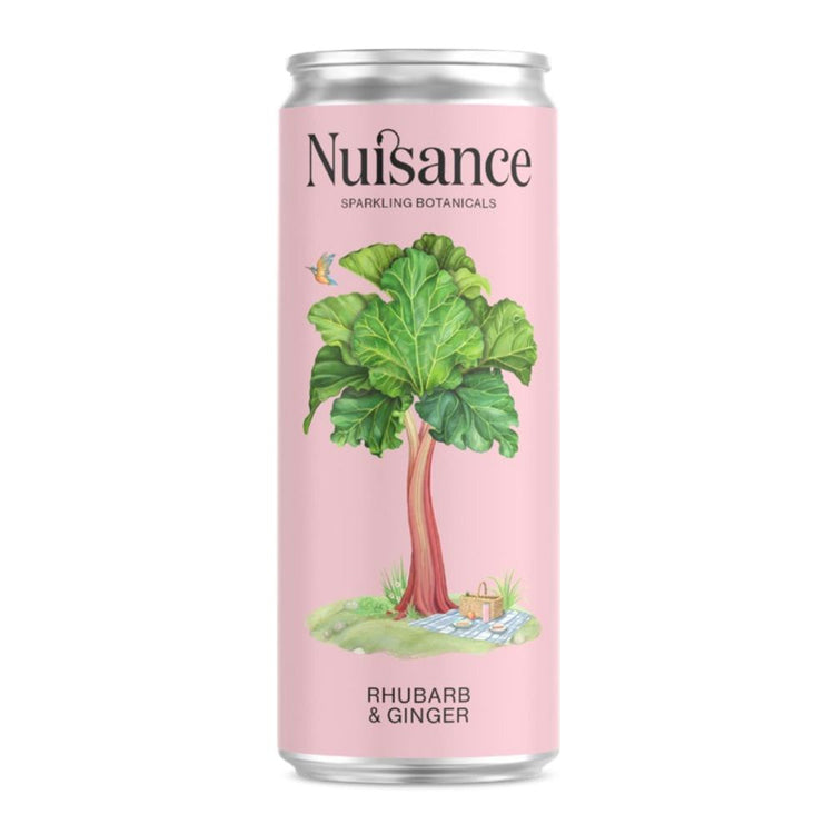 Nuisance Rhubarb & Ginger - Sustainable Vegan Groceries Brighton